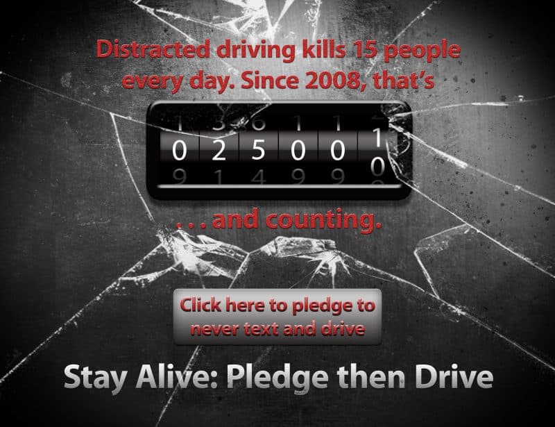Take the Pledge- Stay Alive: Pledge Then Drive