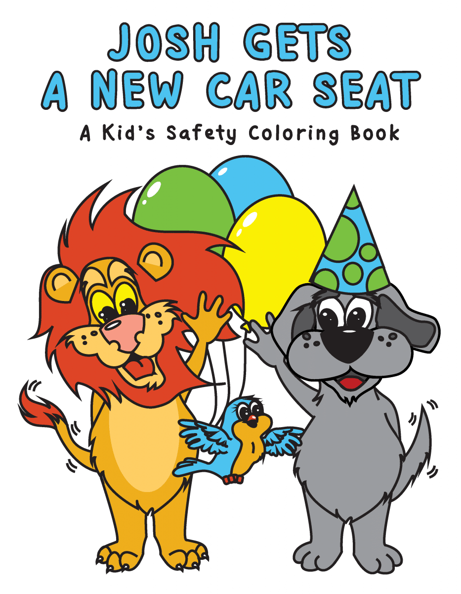 Car Seat Safety Coloring Book