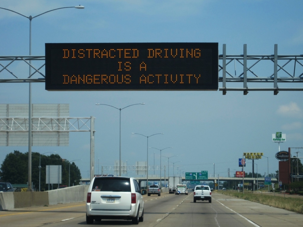 driving warning