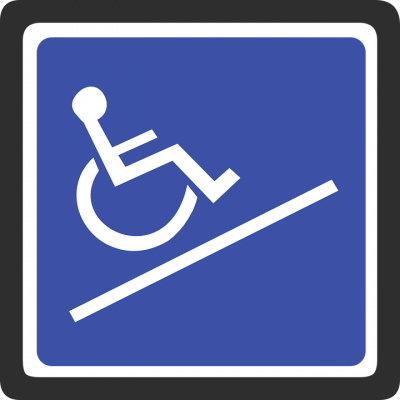 wheelchair accessibility sign