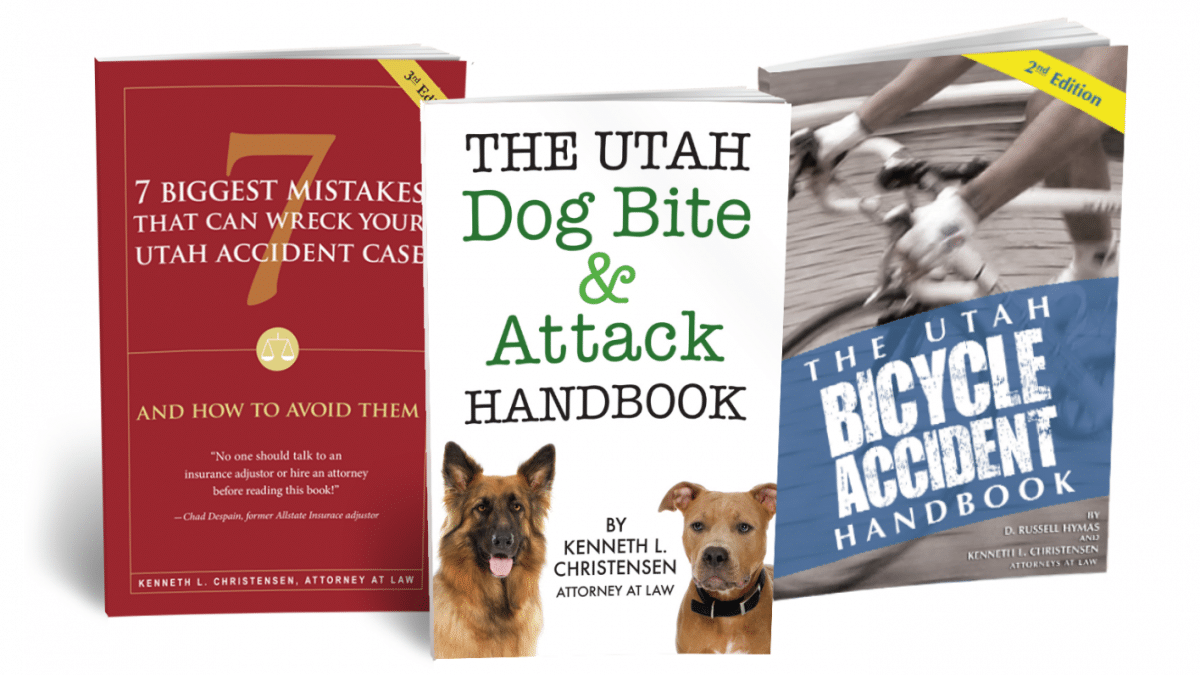 Books written by Kenneth L. Christensen, Utah personal injury attorney