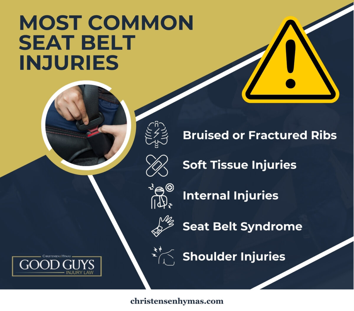 Most Common Seat Belt Injuries