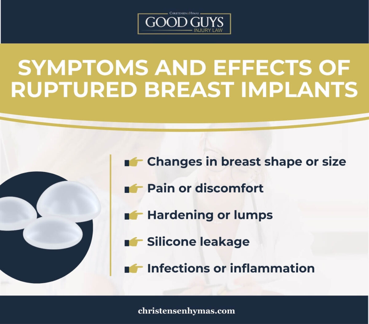 Symptoms and Effects of Ruptured Breast Implants