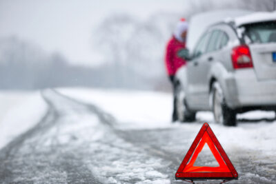 Most common causes of winter car accident